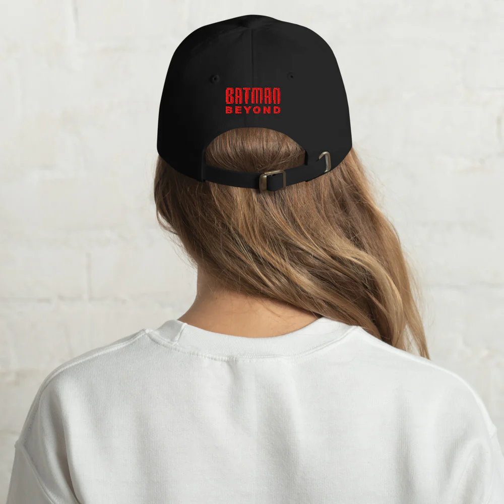 BATMAN BEYOND Batman Logo Embroidered Dad Hat - Image 4