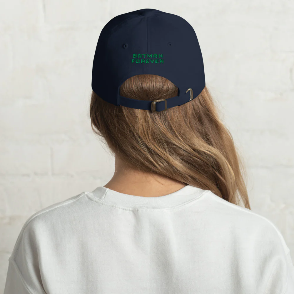 BATMAN FOREVER Logo Embroidered Dad Hat - Image 12