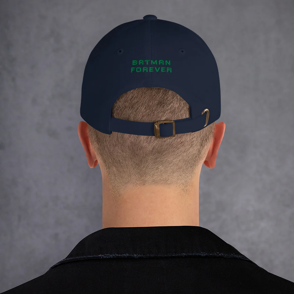 BATMAN FOREVER Logo Embroidered Dad Hat - Image 14