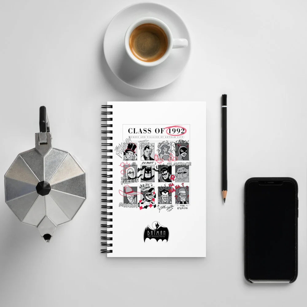 BATMAN: THE ANIMATED SERIES Class of 1992 Spiral Notebook - Image 4