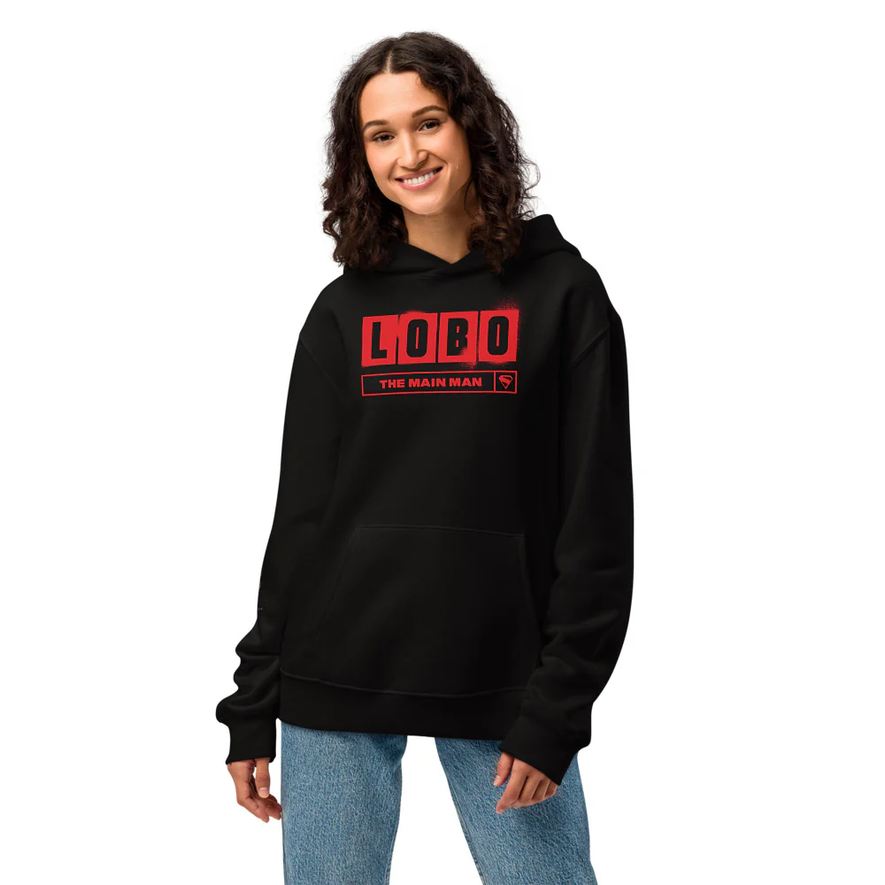 SUPERGIRL (2026 Movie) Lobo Oversized Heavyweight Hoodie Ruthless & Feared - Image 5