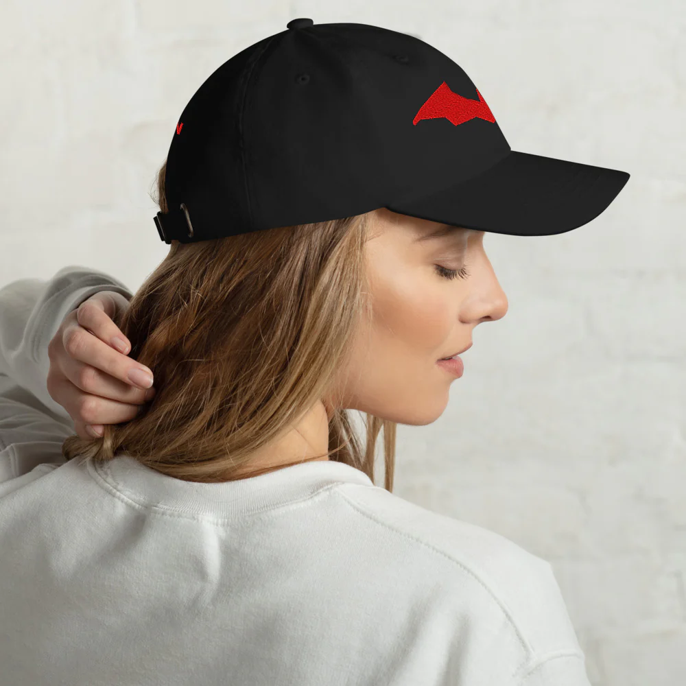 THE BATMAN Bat Logo Embroidered Dad Hat - Image 5